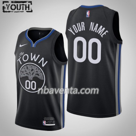 Camiseta Niños Golden State Warriors Personalizadas 2019-20 Nike City Edition Swingman